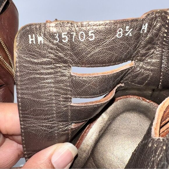 Stuart Weitzman Women's Brown Leather Cage Gladiator Platform High Heel Sandals - Picture 14 of 14